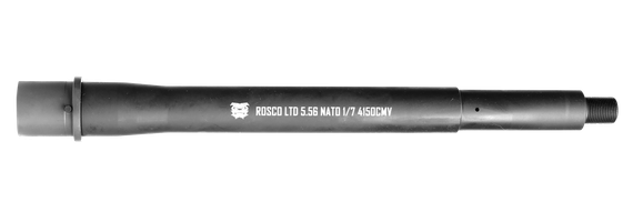 Rosco Husky 5.56 NATO 10.30" 4150 CMV Barrel, Chrome Lined Phosphate 
