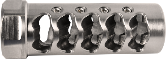 American Precision Arms Gen 4 Fat Bastard, Self Timing Muzzle Brake, Stainless 