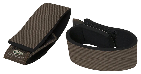Drake Waterfowl DW73600 Ankle Garters, Brown Neoprene, Hook & Loop Closure 
