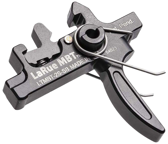LaRue Tactical MBT-2S, Two-Stage Straight Trigger, Fits AR10/AR15, Black 