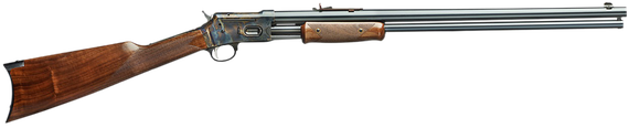 Davide Pedersoli Silver Spur, 45 COLT (LONG COLT), 24.00" Barrel, 3 Rds, Blued/Color Case Hardened 