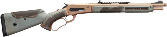Davide Pedersoli Boarbuster Apocalypse, 45-70 GOVT, 17.00" Threaded Barrel, 5+1 Rds, Fiber Optic Sights, Bronze Cerakote 