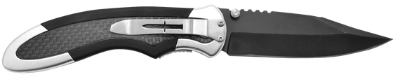 Camillus Chameleon, Folding Knife, Carbon Fiber/Aluminum Handle, Black 