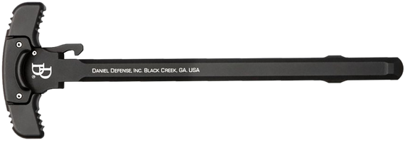 Daniel Defense Grip-N-Rip Charging Handle, Ambidextrous, Black Hardcoat Anodized 