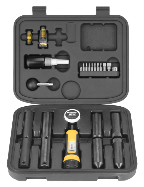 Wheeler Scope Mounting Kit Combo 1" & 30mm, F.A.T. Wrench & Alignment/Lapping Bars, Black 