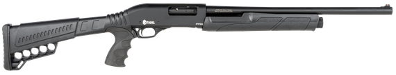 Citadel CDP Force Tactical Pump, 12 GAUGE, 20.00" Barrel, 3+1 Rds, Matte Black Metal Finish 