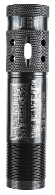 Primos TSS JellyHead, 12 Gauge Turkey Extended Ported Choke Tube, Black Steel 