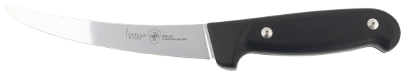 Templar Knife Boning, RWL34 Damasteel 6.00" Blade, Black G10 Handle 