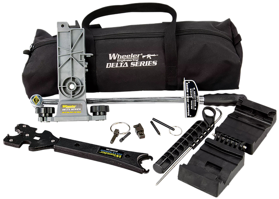 Wheeler Delta Series AR Armorer's Essentials Kit, Gunsmithing Tools, Black 