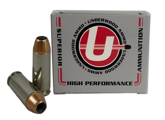 Underwood Ammo 235, 10mm Auto, 150gr Jacketed Hollow Point, 20rd Box 