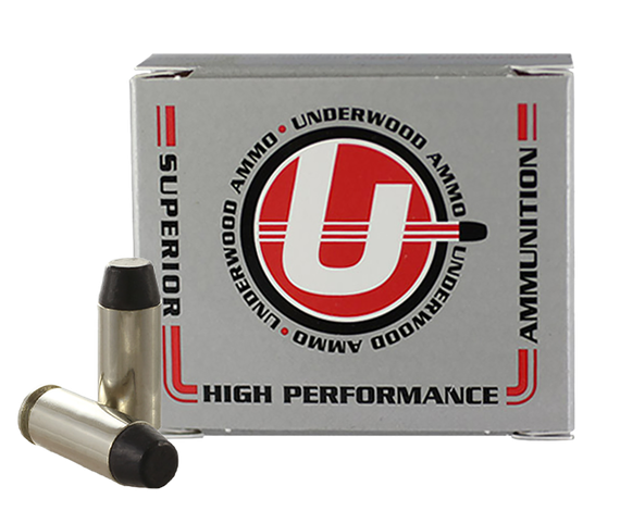 Underwood Ammo 10mm Auto 200gr Hard Cast Flat Nose, 20 Rds 