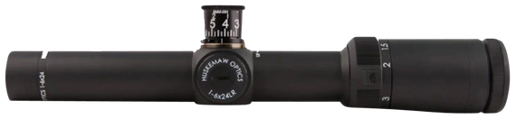 Huskemaw Tactical 1-6x24 HuntSmart Reticle Riflescope, Black 