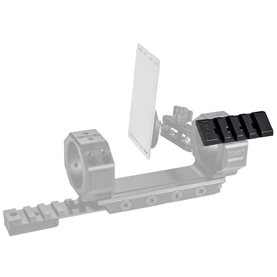 Warne Skyline Precision Mount 0° Accessory Rail, Picatinny, Matte Black 