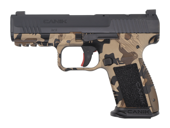Canik Mete SF One Series, Universal Optic Cut, 9MM, 4.19" Barrel, 15 Rds, Rhodesian Tan 