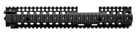 Daniel Defense M4A1 FSP RIS II Handguard, 12.25" Length, Free-Floating, Picatinny Rail, Anodized Finish 