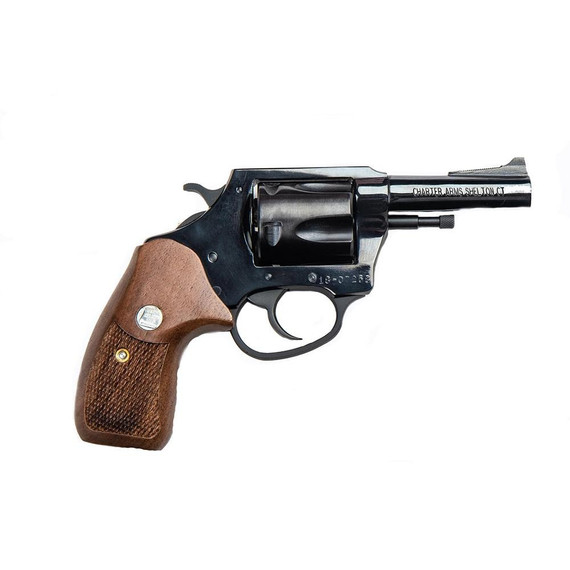 Charter Arms Classic Bulldog, Wood Grips, .44 Special, 3.00" Barrel, 5 Rds, Blued 