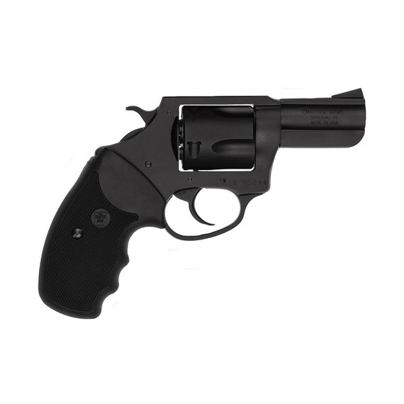 Charter Arms Bulldog, Finger-Groove Rubber Grip, .44 Special, 2.50" Barrel, 5 Rds, Black 