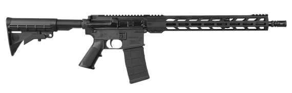 ZRODELTA UnBranded AR UAR-C Carbon, Free-Float M-LOK HG, 5.56 NATO, 16.00" Barrel, 30 Rds, Black Nitride 