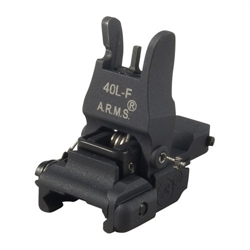 A.R.M.S. 40-LF, Flip-Up Low Profile Front Sight, Aluminum, Black 