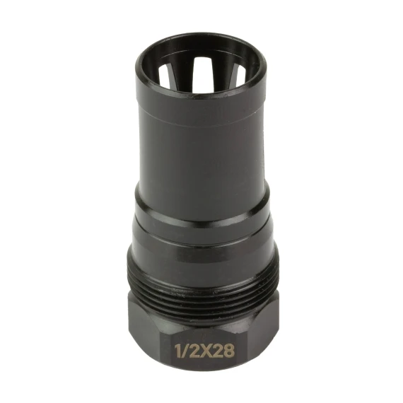 KAK Industry PLAN B K415 FH 1/2X28 .223-9MM, Muzzle Device, 17-4 Stainless, Nitride Finish 