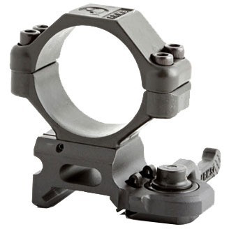 A.R.M.S. #22 Throw Lever Rings, Low 30mm, Matte Black 
