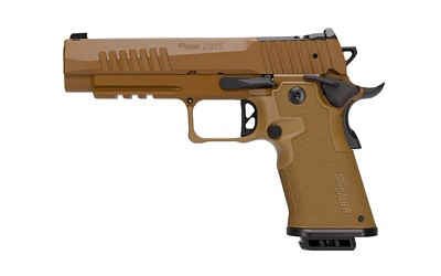Sig Sauer P211-FULL, Optic Ready, 9MM, 5.00" Barrel, 21 Rds, Coyote 