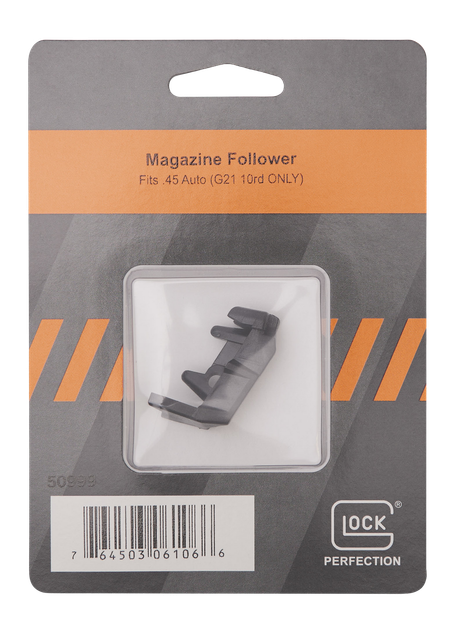 Glock Magazine Follower, Fits .45 Auto G21 10rd Only, Black 