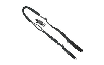 XTS 1 to 2 Point Bungee Sling, Heavyweight Bungee, Quick Detach, Black 