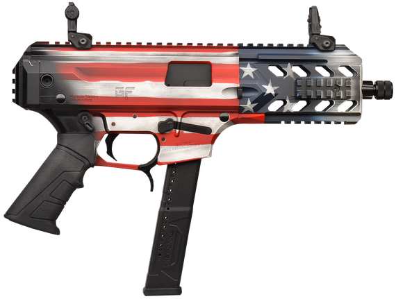 Gforce Arms Blade 8 USA, Glock Mag Compatible, 9MM, 8.00" Barrel, 15 Rds, USA Cerakote 