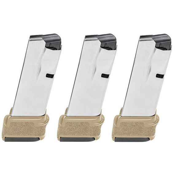 Springfield Armory Hellcat, Magazine, 15 RDs, Extended Baseplate, Flat Dark Earth 
