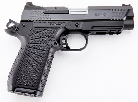 Wilson SFX9, 9MM, 4.00" Barrel, 15 Rds, Black Armor-Tuff - 810025505851 