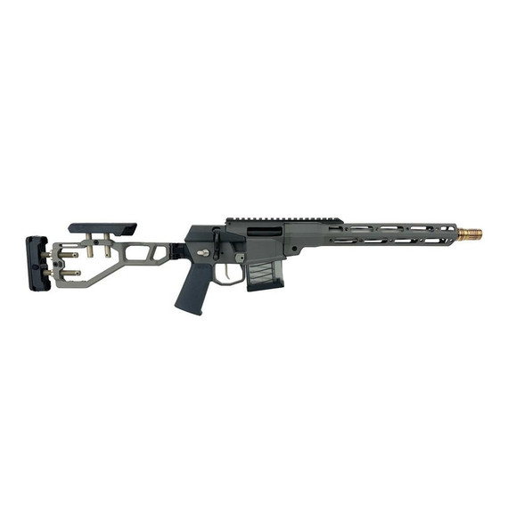 Q LLC Mini Fix SBR, 2-Stage Match Trigger, 5.56 NATO, 12.00" Threaded Barrel, 10 Rds, Grey 