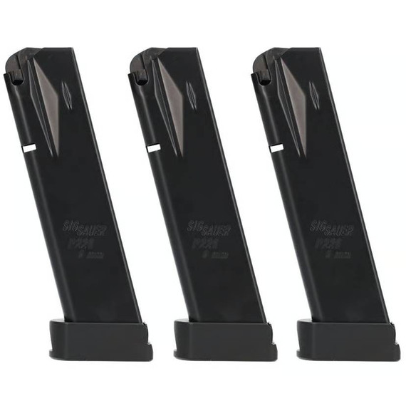 Sig Sauer P226, Magazine, 20 RDs, Aluminum Basepad, Black 