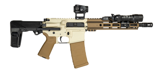 Shark Coast Tactical SCCNP300PDW, w/ Vortex Red Dot, .300 Blackout, 10.00" Barrel, 30 Rds, Flat Dark Earth 