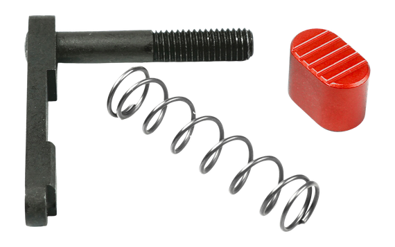 Armaspec ECB Kit, Extended Magazine Catch Button and Spring, Red 
