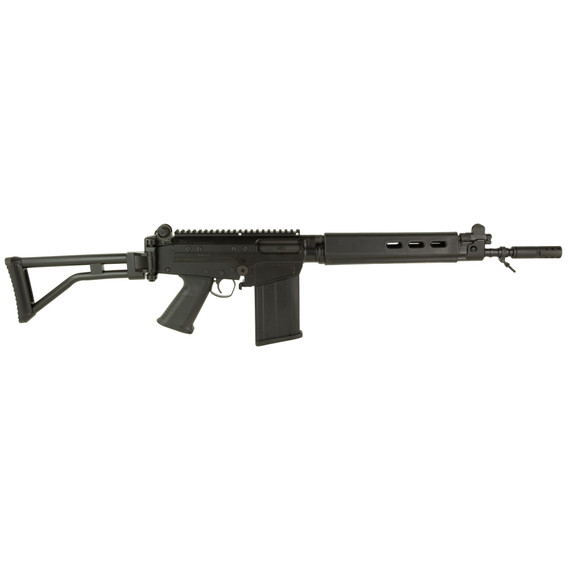 D.S. Arms L.S.R. Range Ready, Extreme Duty Scope Mount, 7.62 NATO, 16.00" Barrel, 20 Rds, Matte Black 