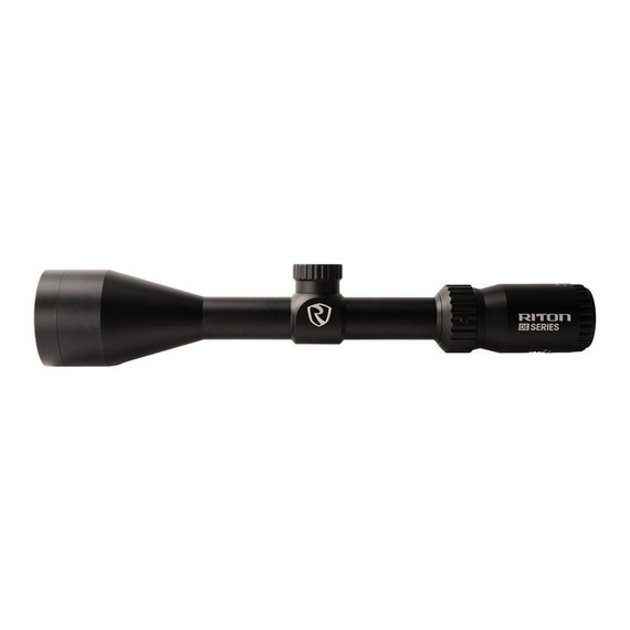 Riton Optics 3-9X50 SFP 1in Duplex Reticle, Second Focal Plane Rifle Scope, Black 