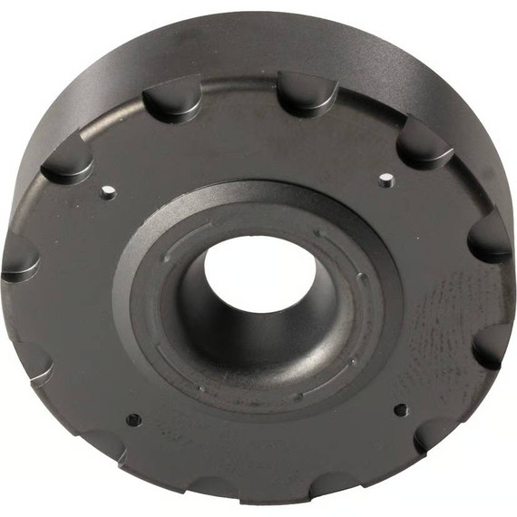 LMT Defense 7.62 Cal Titanium End Cap, Sound & Weight Reduction, Armor Black PVD Finish 