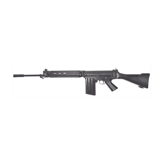 D.S. Arms LSR, Threaded Barrel, .308 WIN, 21.00" Barrel, 20 Rds, Matte Black 