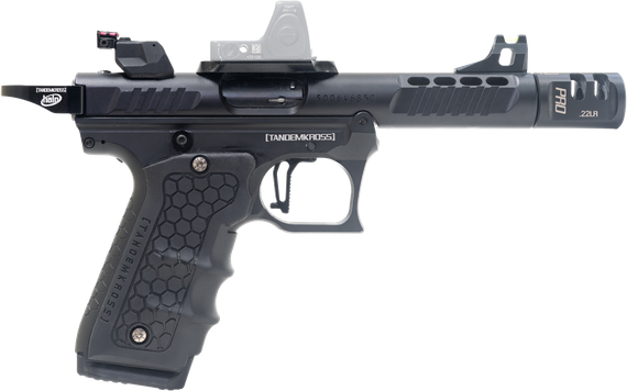 TandemKross Mark IV 22/45 Lite, Optic Ready, .22 LR, 4.50" Threaded Barrel, 10 Rds, Black Anodized 