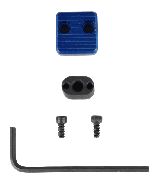 Armaspec TCB-31 Tactical Combat Button, Blue Finish 