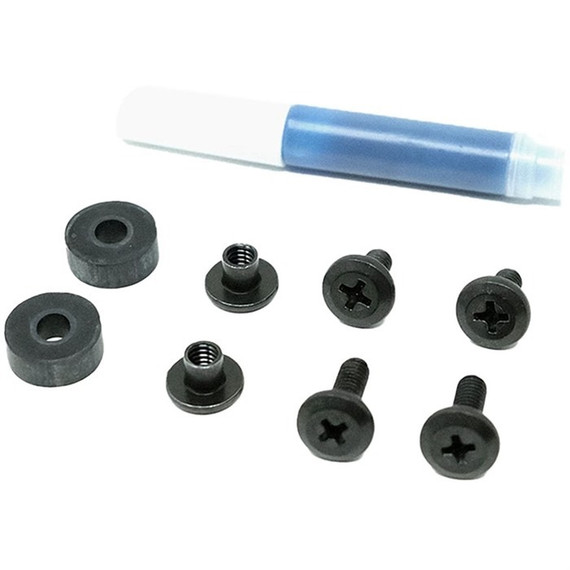 GBRS Group Leg Strap Screw Kit, Mounting Hardware, Black 