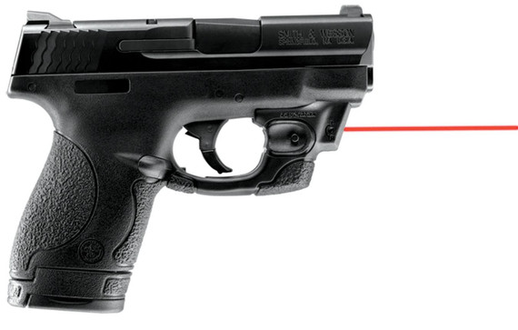 LaserMax CenterFire, Red Laser Sight for S&W M&P Shield, Black 