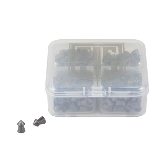 JTS Group Dead Center Pellets Test Pack 2, .22 Cal, 230 Count, Easy-Access Plastic Case 