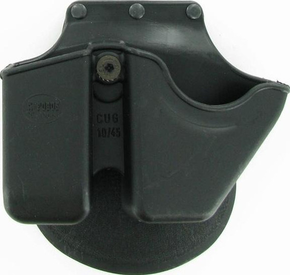 Fobus CUG 10/45, Roto Handcuff/Magazine Paddle Holster, Black 