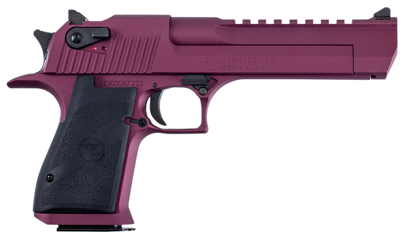 Magnum Research Mark XIX Desert Eagle, 50 AE, 6.00" Barrel, 7+1 Rds, Black Cherry Cerakote - 761226090397 