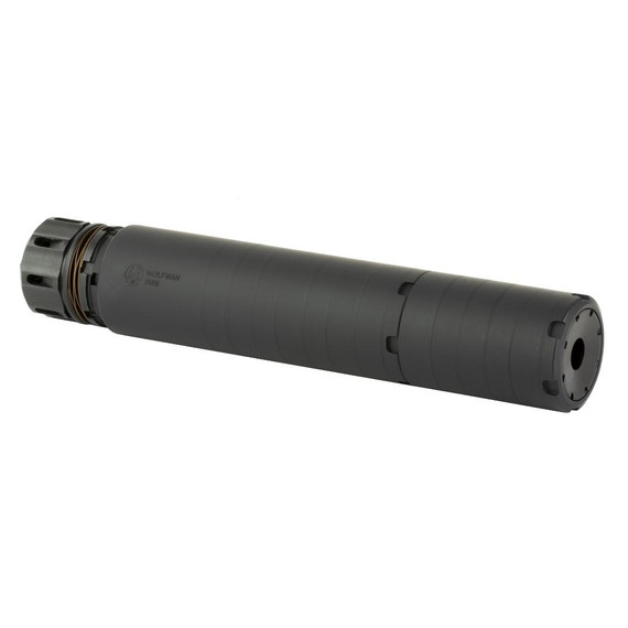 Dead Air Wolfman, 9mm, 7.50" Length, KeyMicro Adapter, Black - 810128160162 