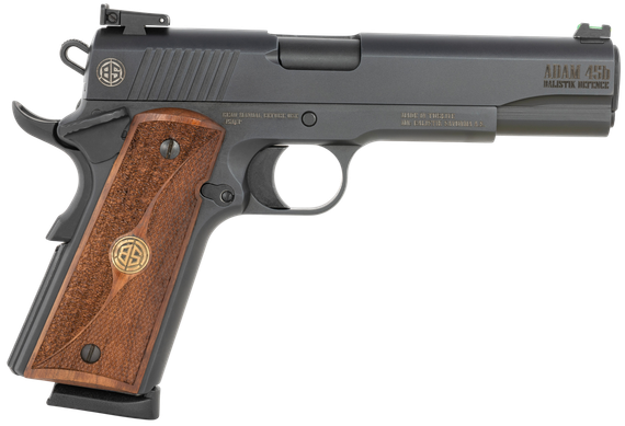 Dickinson 1911 Adam B, Ambidextrous Safety, .45 ACP, 5.00" Barrel, 7 Rds, Black 