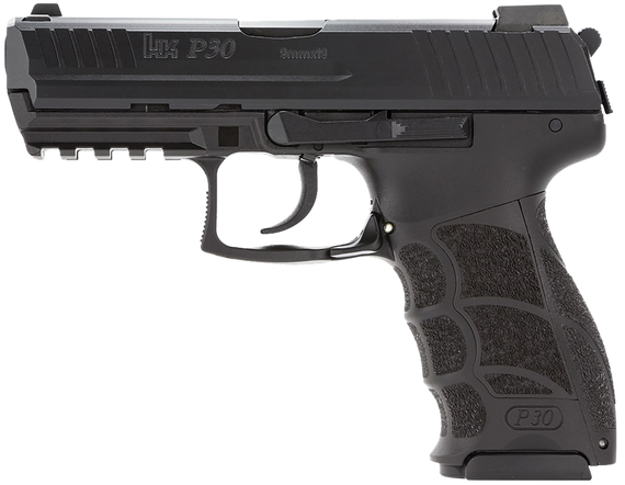 Heckler & Koch P30 V3, 9MM, 3.85" Barrel, 10 Rds, Black - 642230269095 