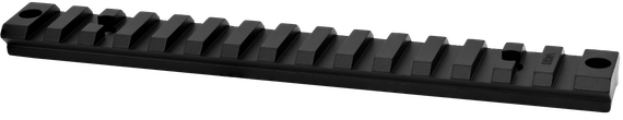 Warne Vapor Picatinny Rail V499M, 0 MOA, Black Anodized Aluminum 